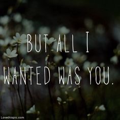 All I Wanted