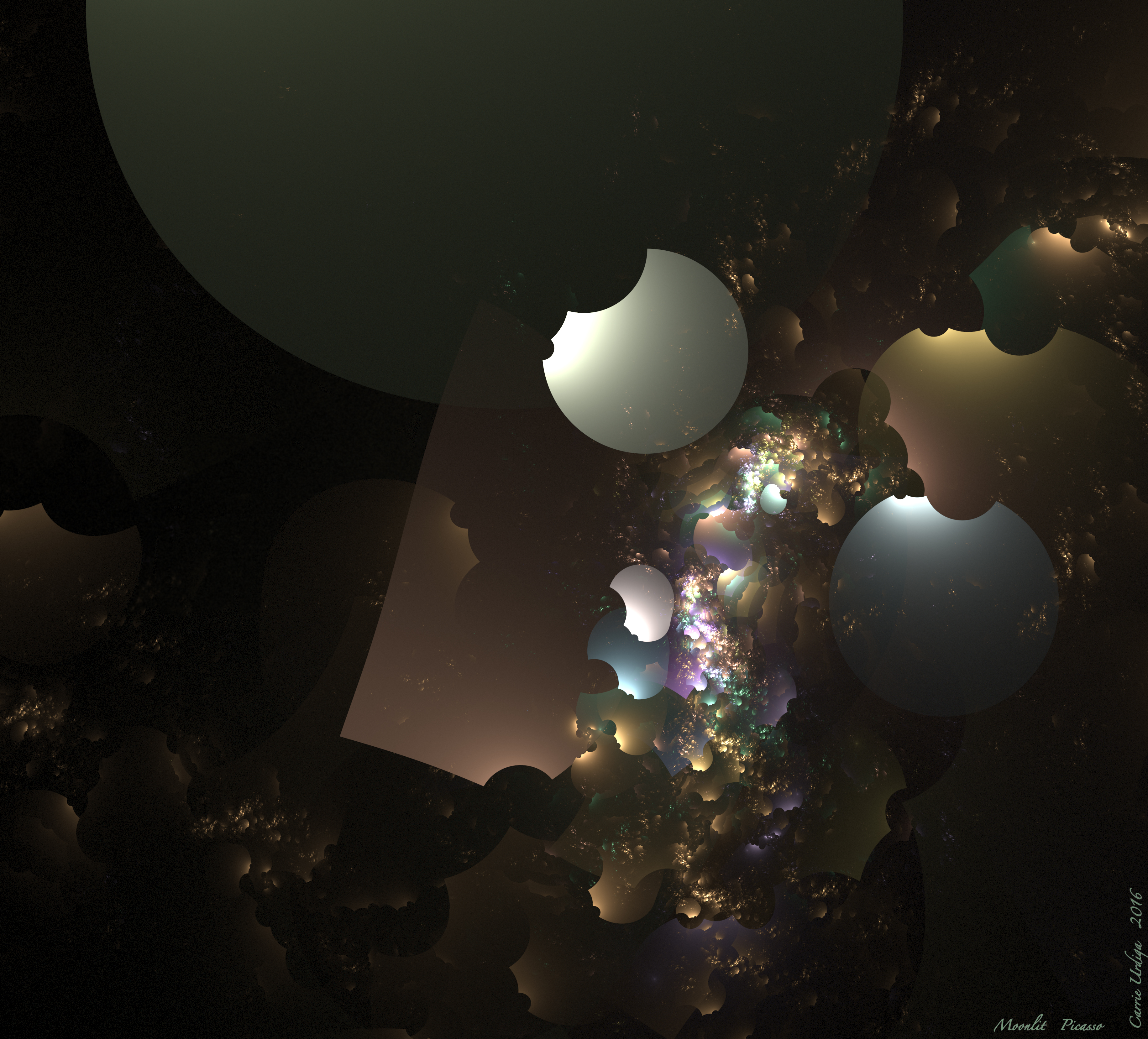 Moonlit Picasso